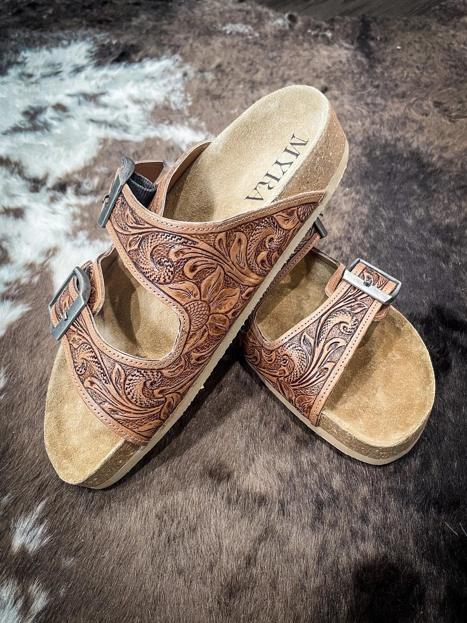 Myra Bag - Footo Western Hand-Tooled Sandals
