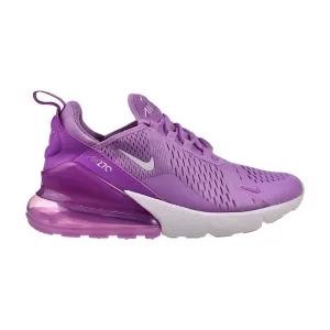 Nike Air Max 270 (GS) Big Kids' Shoes Rush Fuchsia-White