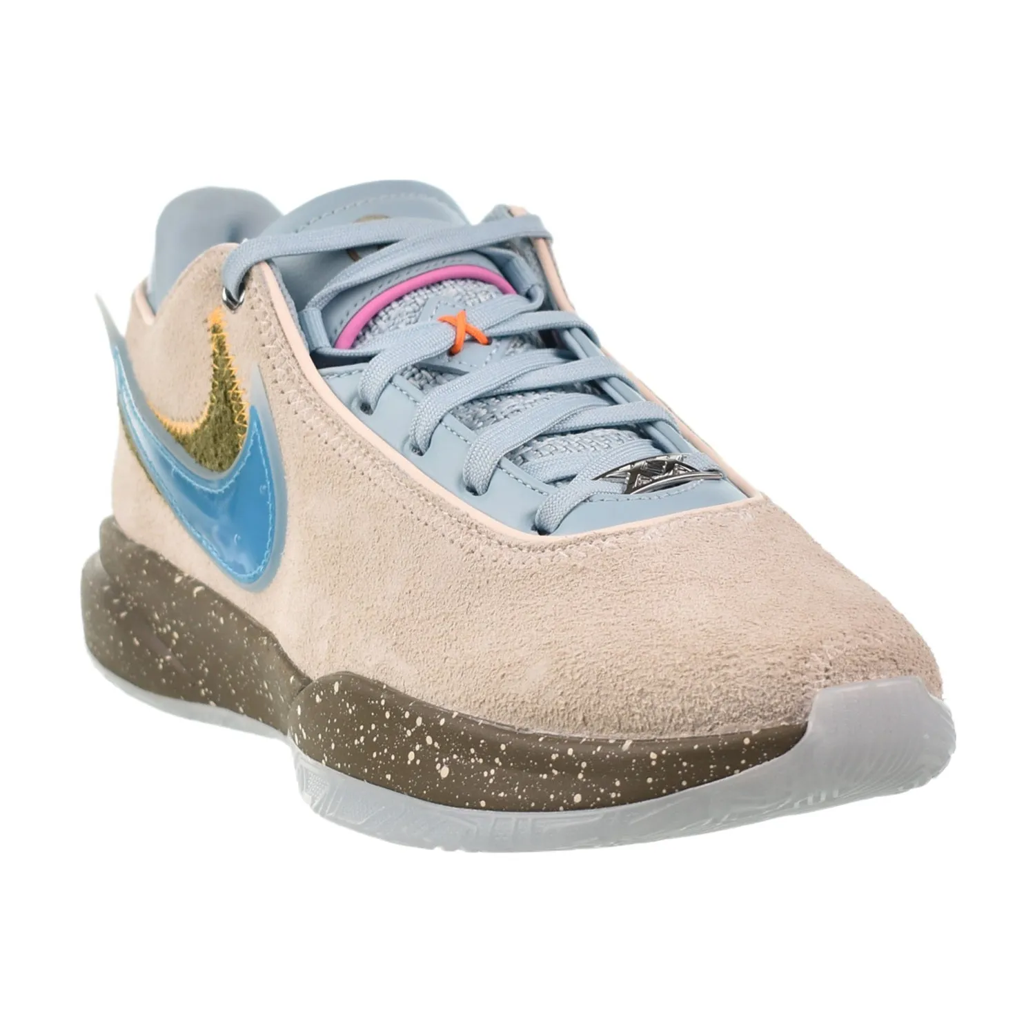Nike LeBron 20 "UNKNWN Message In A Bottle" Men's Shoes Guava Ice-Emerald Rise
