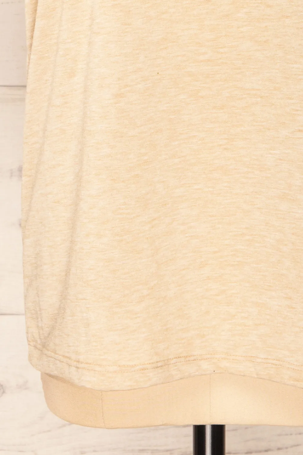 Nouem Beige | Oversized T-Shirt