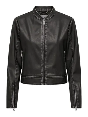 Onlsandy Ls Detail V-neck - Zwart