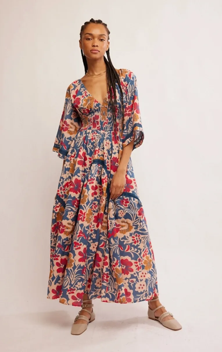 Printed Dixie Maxi Dress