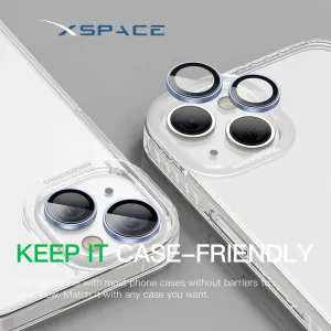 Raopro XSPACE Camera Lens Glass for iPhone 14 / 14 Plus - Blue