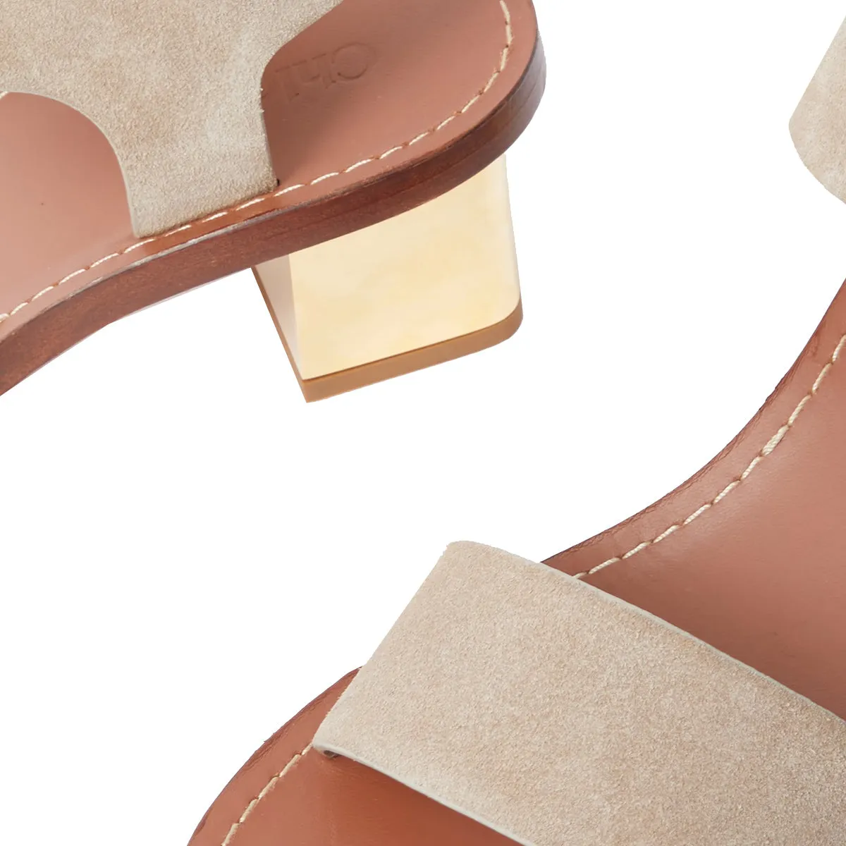 Rebecca Low Heel Sandal