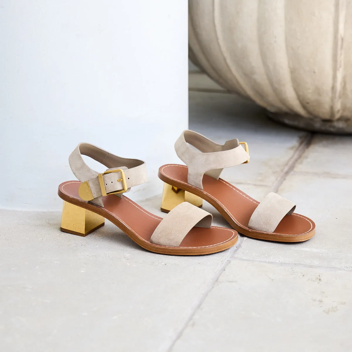 Rebecca Low Heel Sandal