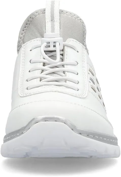 Rieker Antistress Womens White Toggle Shoe