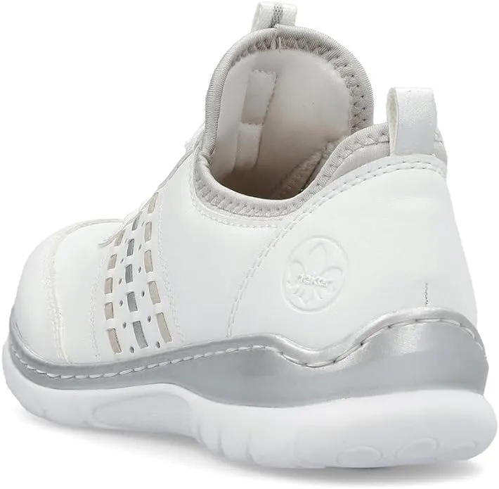 Rieker Antistress Womens White Toggle Shoe