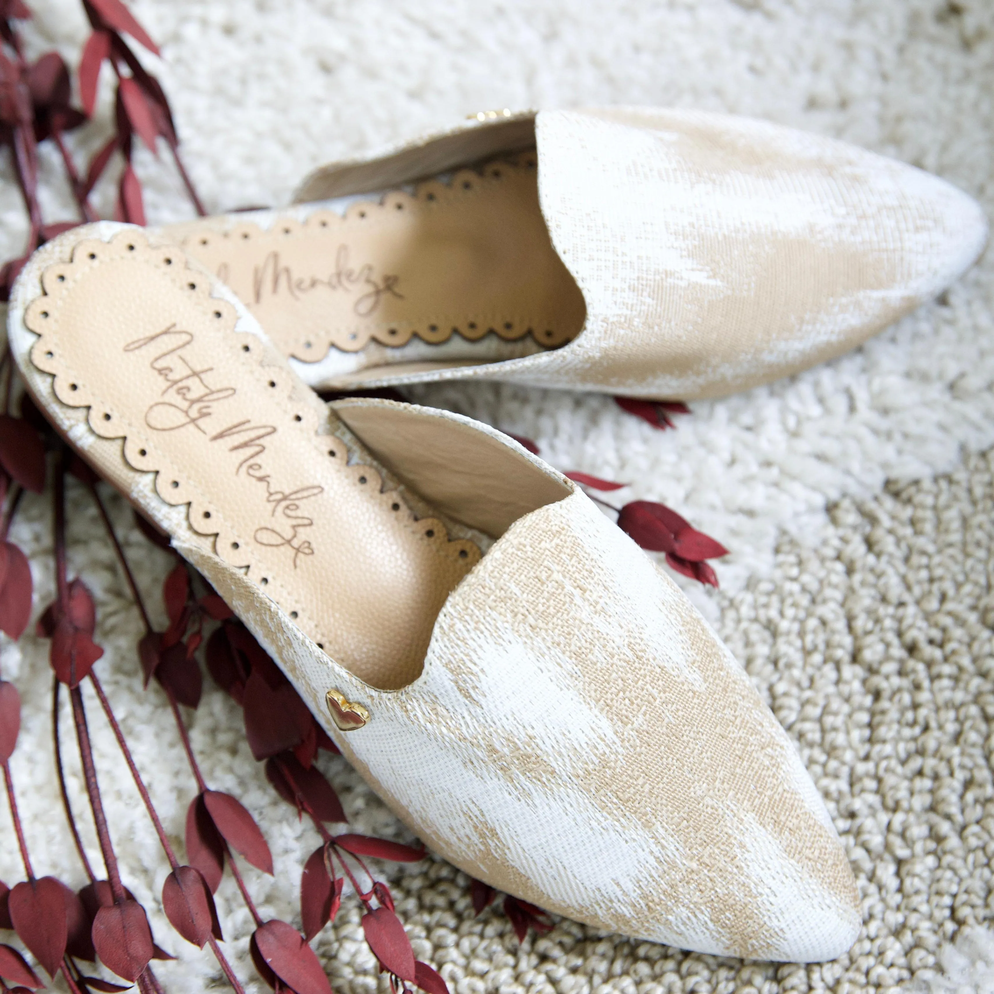 Sadie Mules - Beige