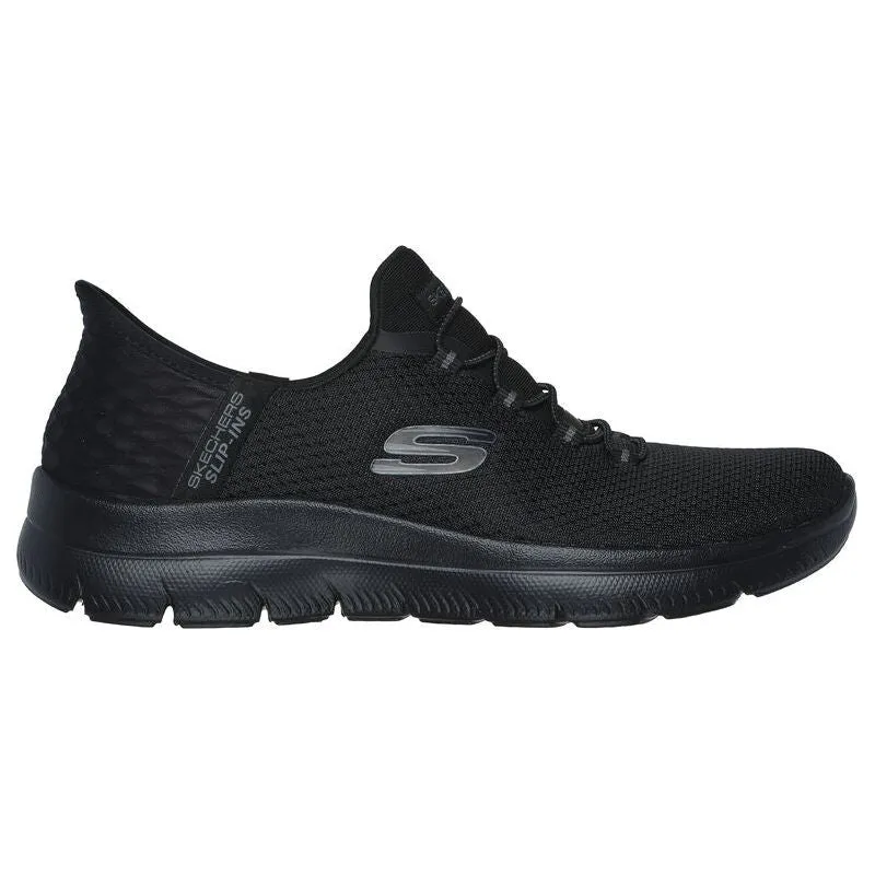 Skechers Slip-ins Trainer Shoe 150123 BBK BLACK Summits-Diamond Dream