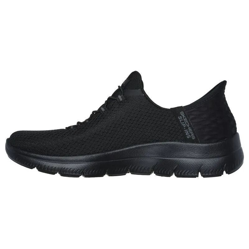 Skechers Slip-ins Trainer Shoe 150123 BBK BLACK Summits-Diamond Dream