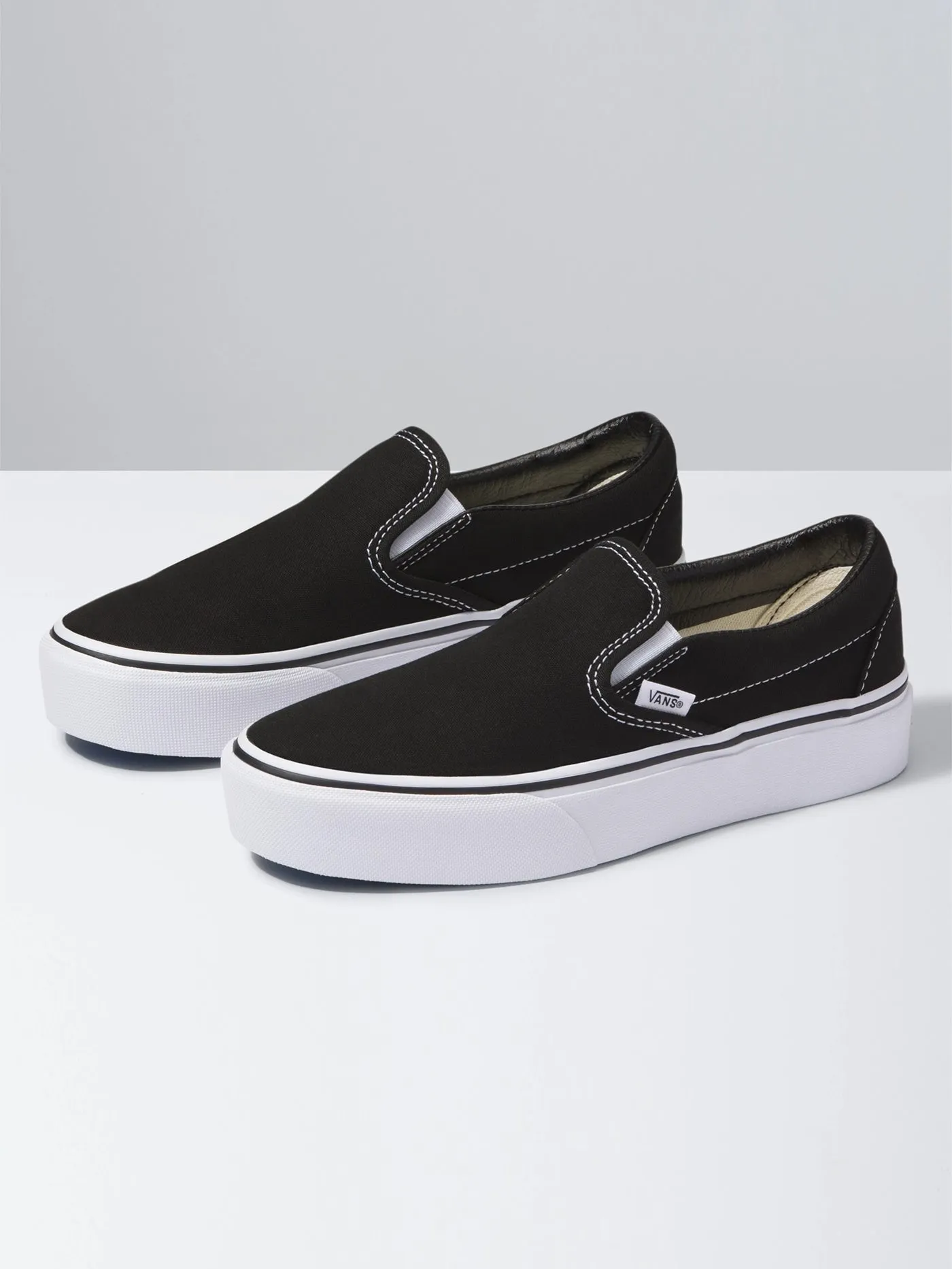 Slip-On Platform Shoes
