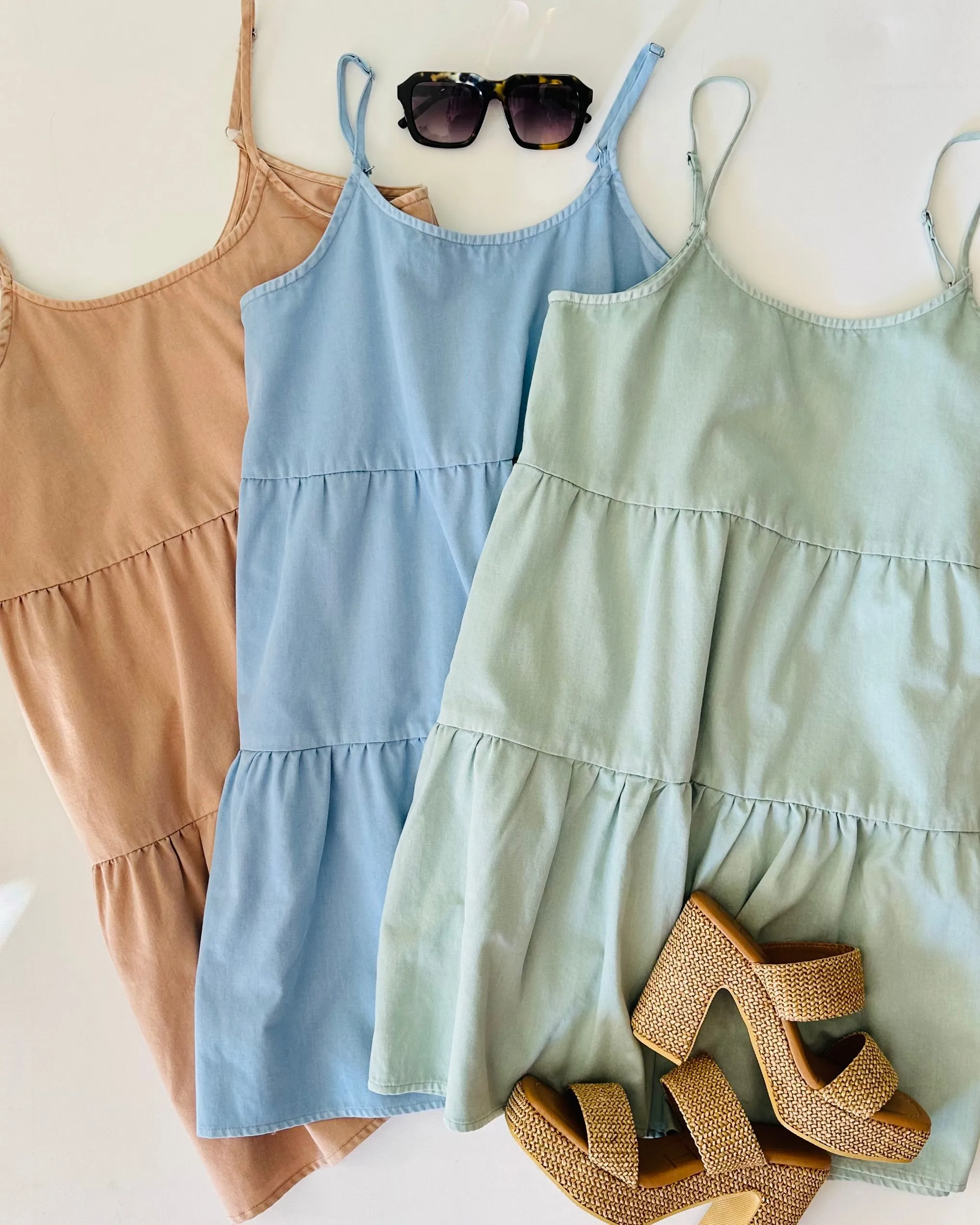Stafford Summer Mini Dress- Mint