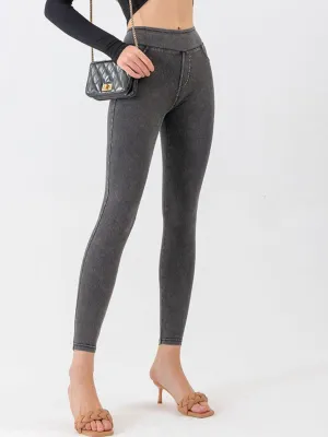 Stand Firm High Rise Skinny Crop Jeans