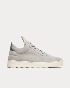 Suede Light Grey Low Top Sneakers