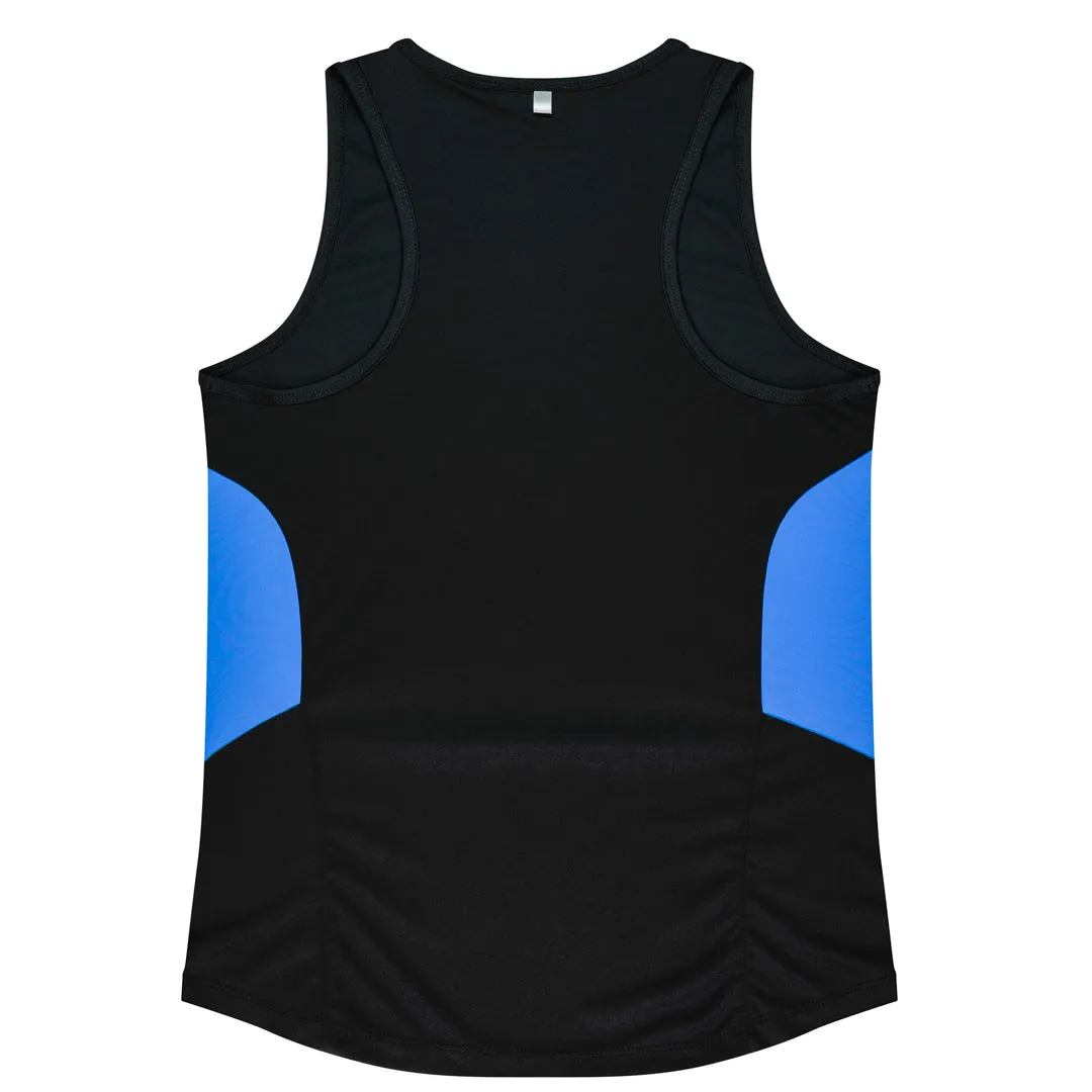 The Tasman Singlet | Ladies | Black Base