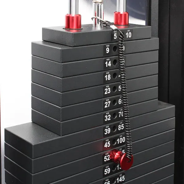 TITANIUM USA F80 COMMERCIAL FUNCTIONAL TRAINER & SQUAT RACK