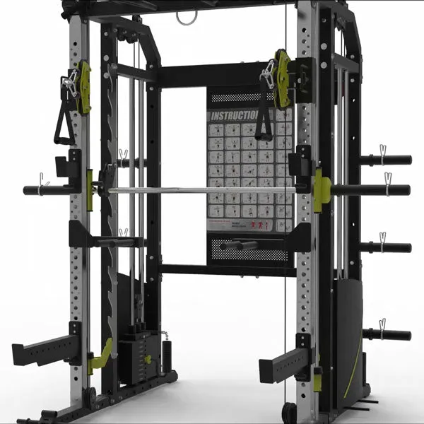 TITANIUM USA G50 FUNCTIONAL SMITH MACHINE EXERCISE CHART
