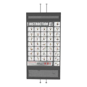 TITANIUM USA G50 FUNCTIONAL SMITH MACHINE EXERCISE CHART
