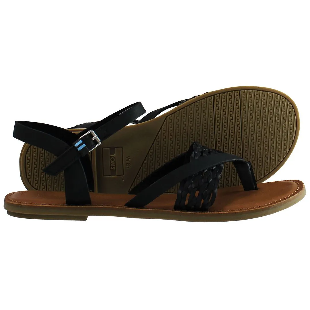 Toms Lexie Womens Black Sandals