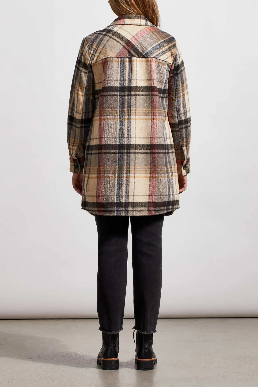 Tribal  Fall/Winter 2023-7183O/4466-Jacket-Teak Wood