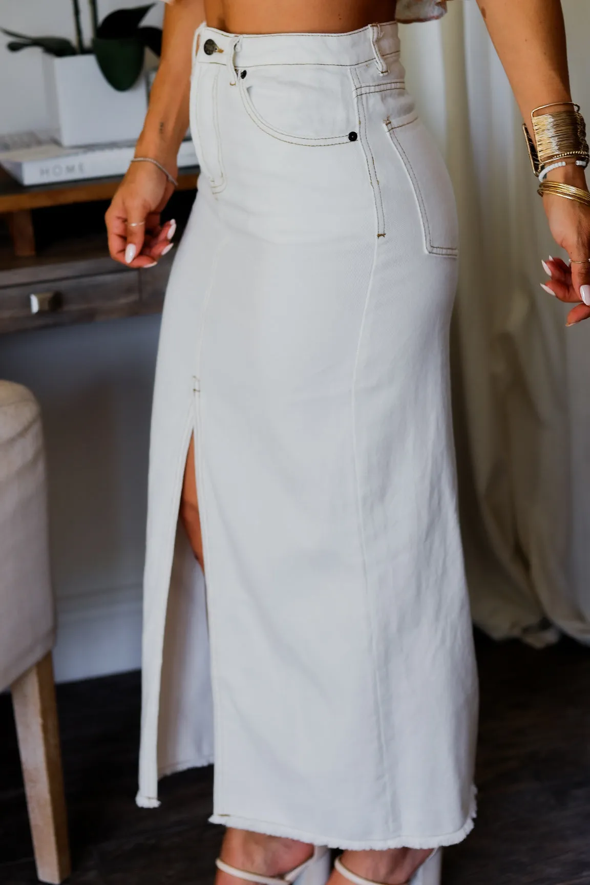 Trish Denim Skirt