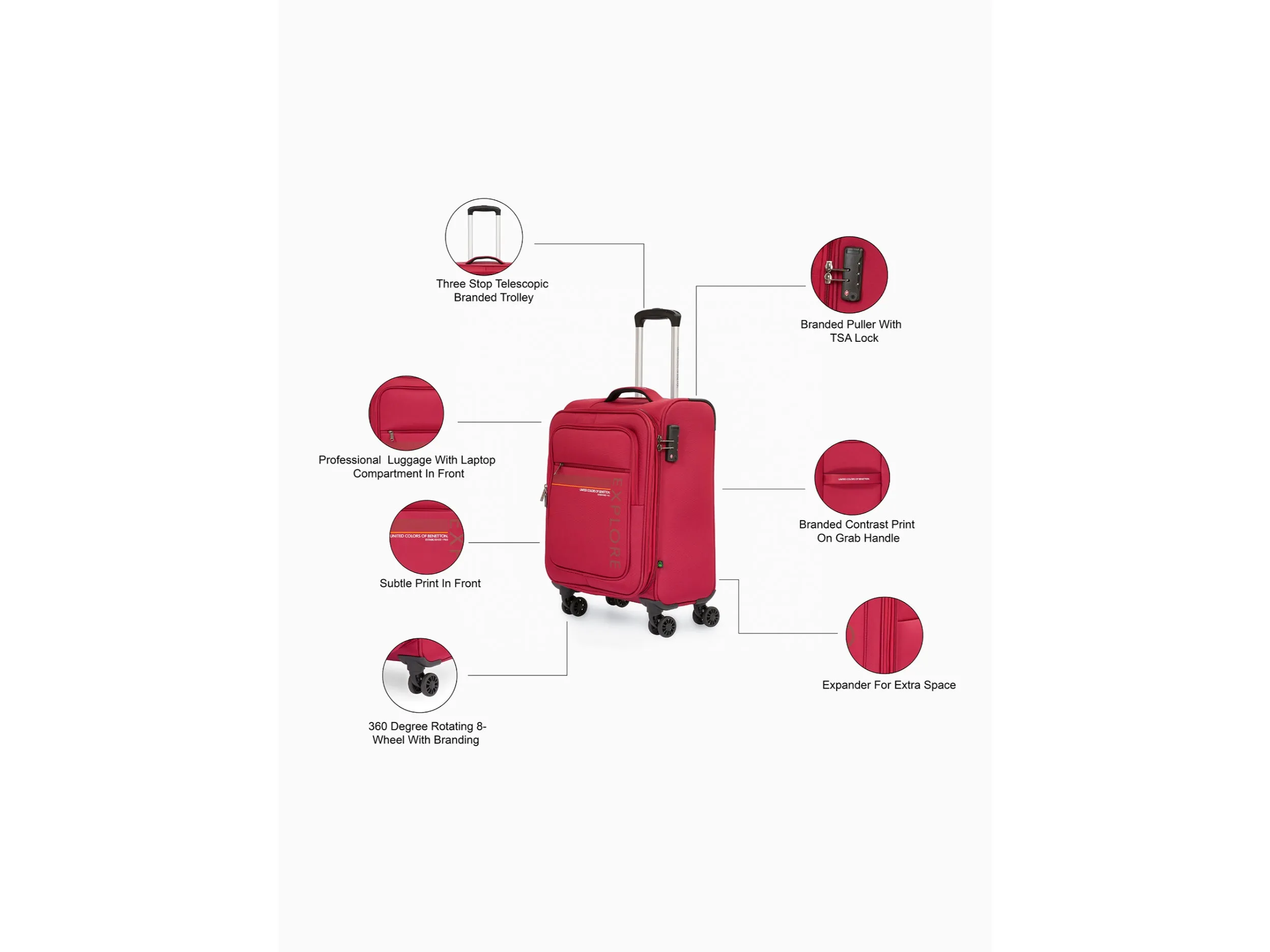 UCB GARRET SOFT LUGGAGE