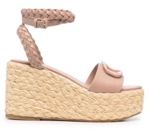 VALENTINO GARAVANI - VLogo wedge sandals