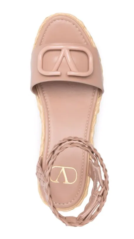 VALENTINO GARAVANI - VLogo wedge sandals