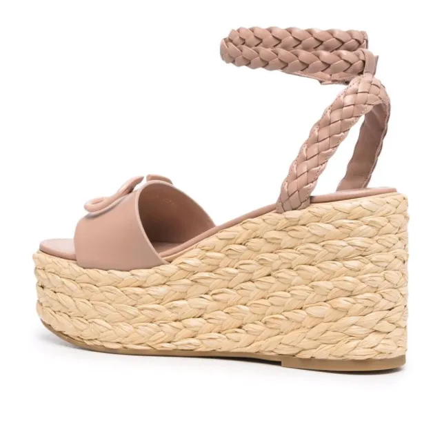 VALENTINO GARAVANI - VLogo wedge sandals