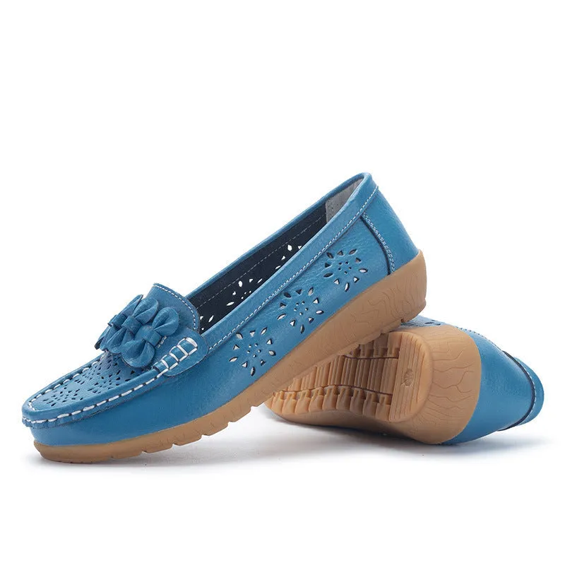 Vanccy Leisure Hollow Out Women's Single Shoes