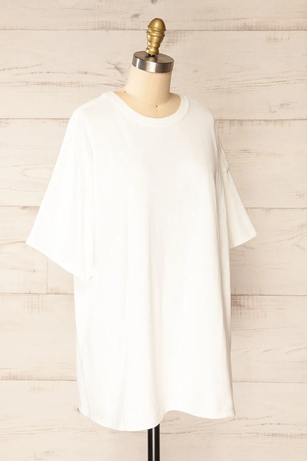 Viedma White | Oversized Faded Look T-Shirt