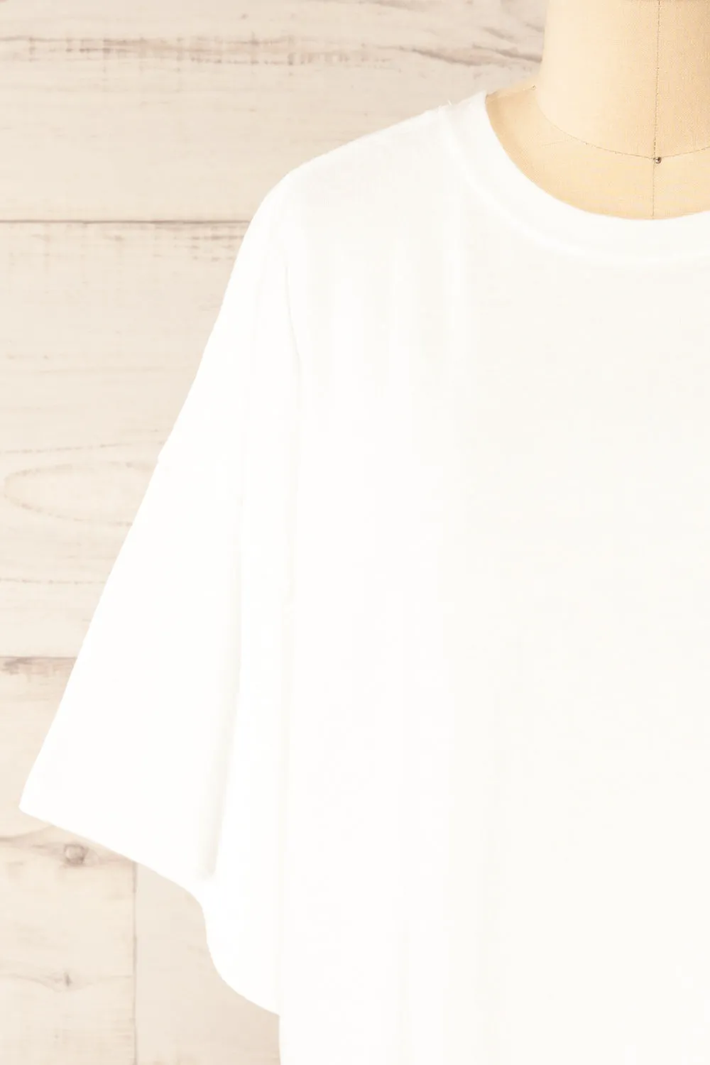 Viedma White | Oversized Faded Look T-Shirt