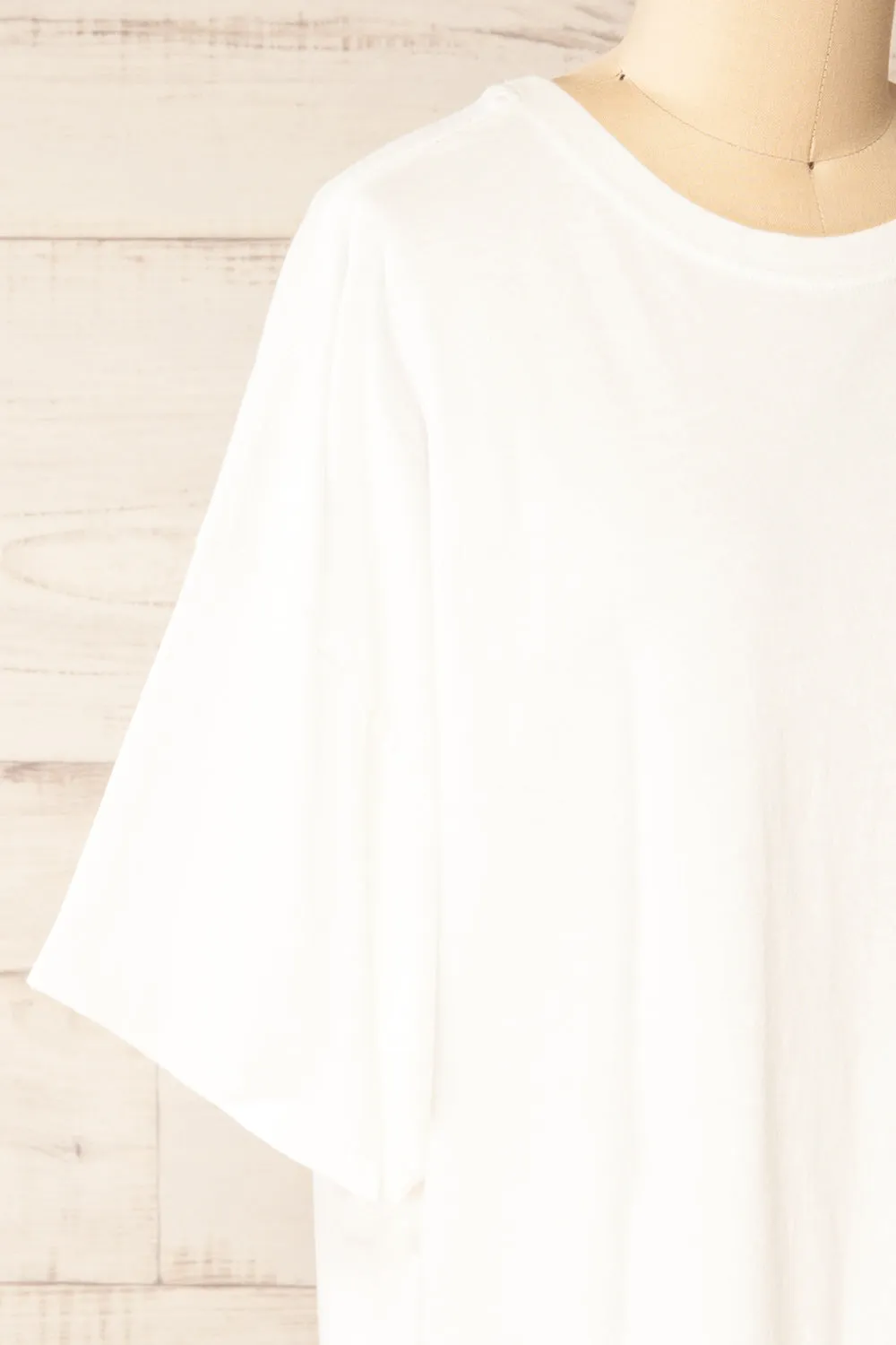 Viedma White | Oversized Faded Look T-Shirt