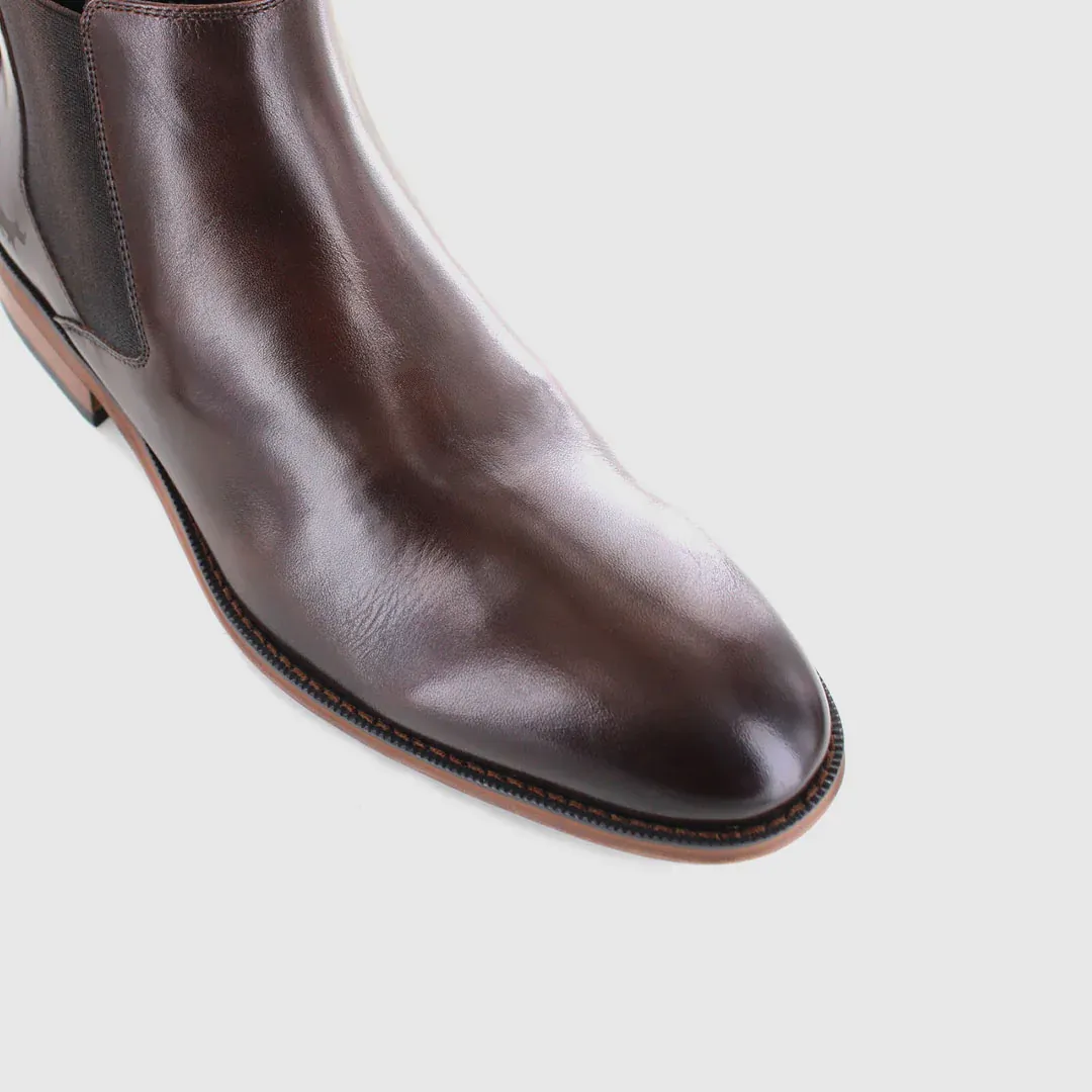 Wild Rhino Noah Dark Brown Chelsea Ankle Boot