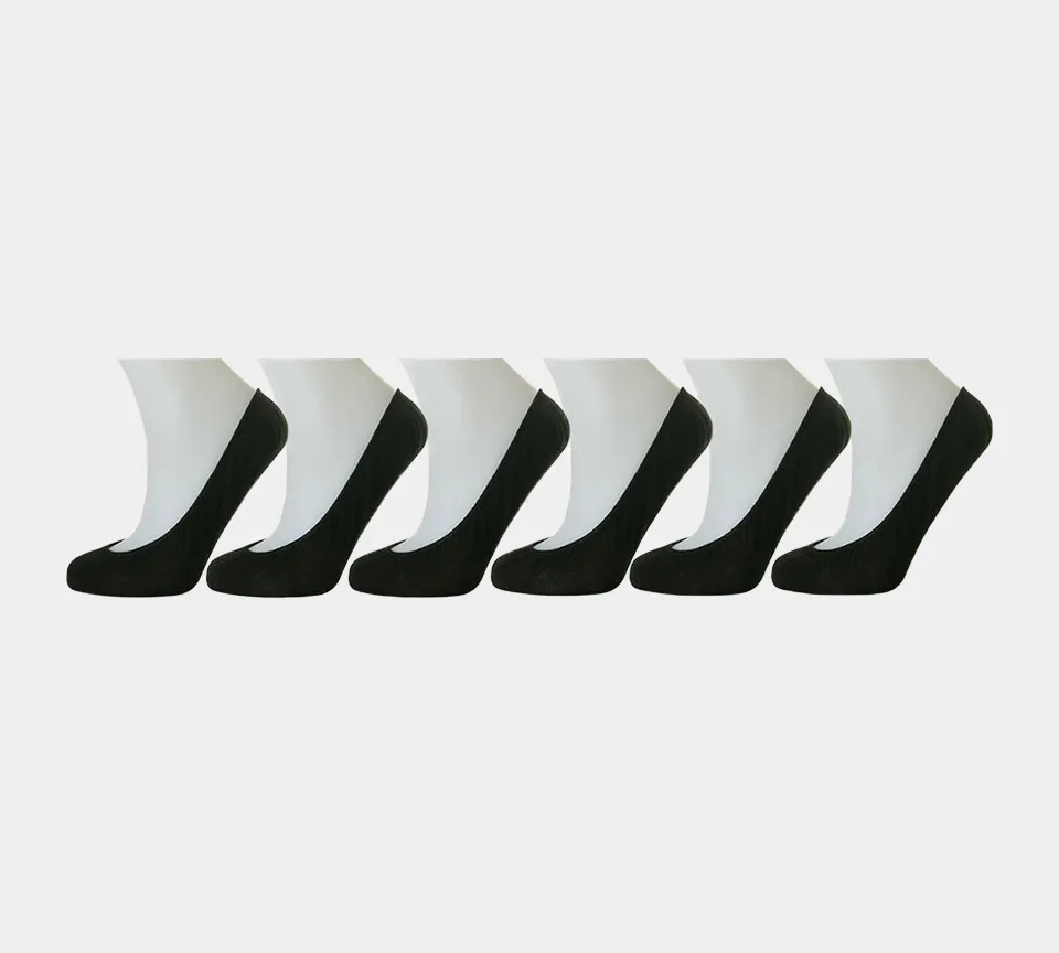 WOINVISIBLE SOCKS BLACK