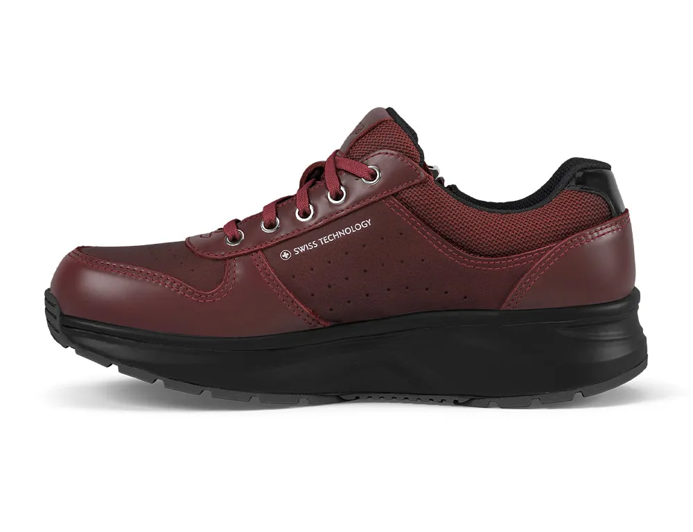 Womens Active Zip Dynamo Dark Red II Trainers