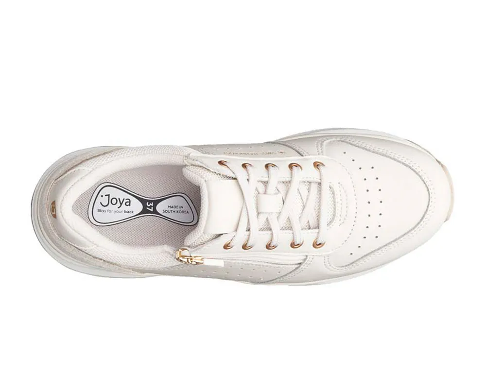 Womens Active Zip Dynamo White Trainers