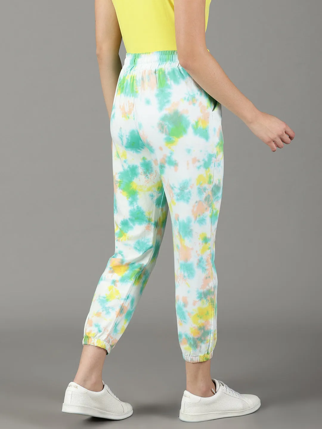 Women's Multi Tie Dye Track Pant