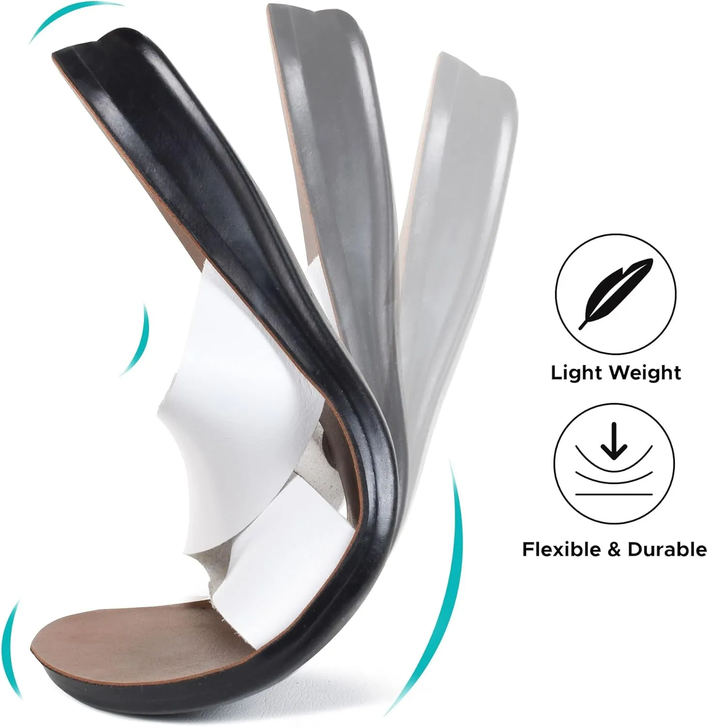 Womens Slides Slip On Comfort with Arch Support Slides for Women Summer Yoga Mat Indoor Outdoor Walking Ladies Flat Sandals Dressy Non Slip Footbed Cute Beach Sandalias De Mujer