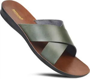 Womens Slides Slip On Comfort with Arch Support Slides for Women Summer Yoga Mat Indoor Outdoor Walking Ladies Flat Sandals Dressy Non Slip Footbed Cute Beach Sandalias De Mujer
