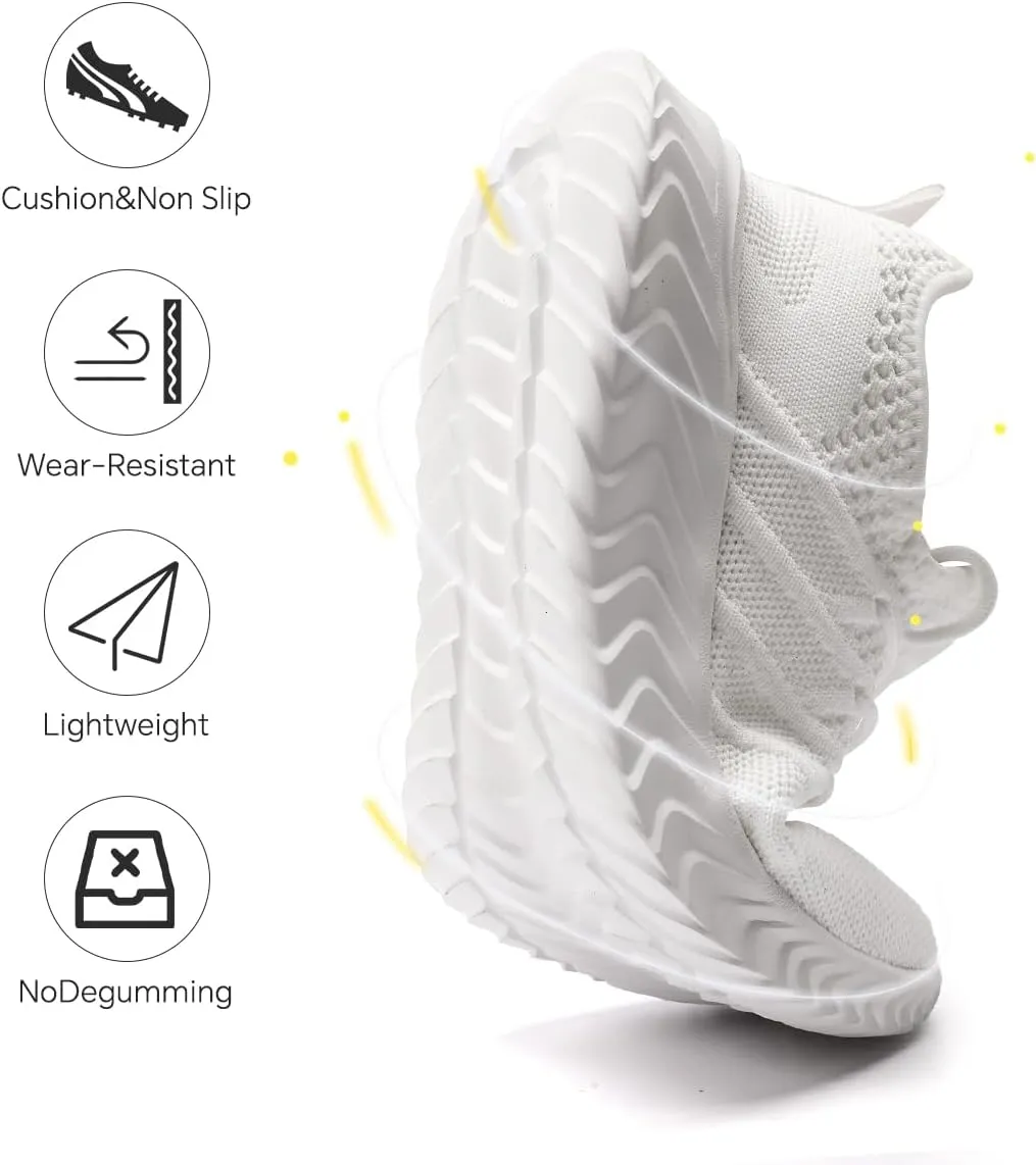 Womens Tennis Shoes Casual Fashion Sneakers Comfortable Non Slip Sports Walking Gym Workout Athletic Running Shoes